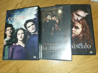 3 Películas Crepúsculo DVD