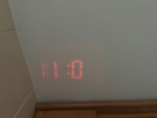 Radio despertador Qilive azul