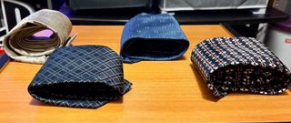 Pack 4 CORBATAS ZARA CORTEFIEL y EL CORTE INGLÉS.