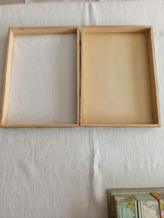 Puzzle Antiguo de los continentes del mundo .