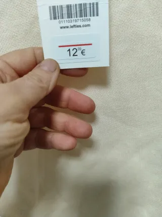 Camiseta Lefties Beige Talla XL