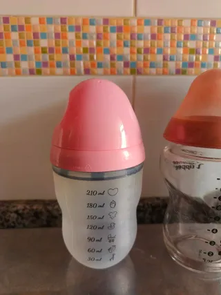 Pack 4 Biberones (Mam, Tommee Tippee y Happy Mami)