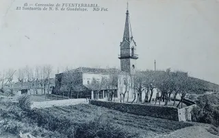Postal Fuenterrabía - Santuario Guadalupe
