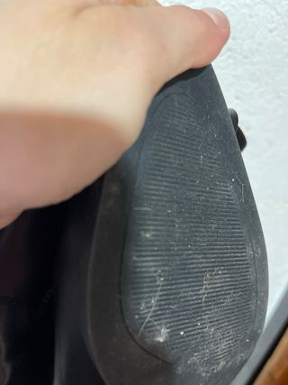 Botas vaqueras negras altas