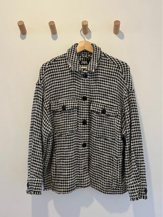 Sobrecamisa tweed Zara
