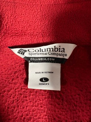 Chaqueta Polar Columbia Roja Gorpcore