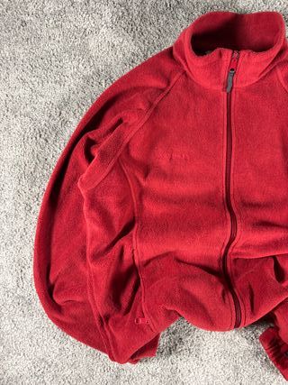 Chaqueta Polar Columbia Roja Gorpcore