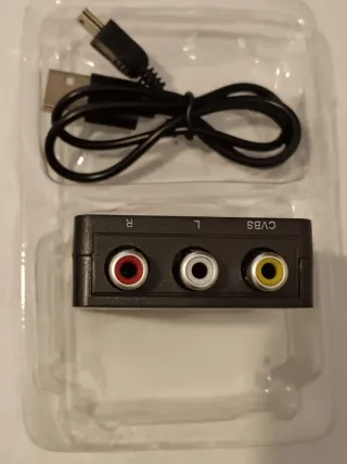 Convertidor AV a HDMI Full HD 1080p