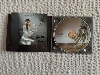 Disco firmado Sabela OT. Despedida