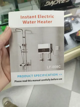 Calentador Eléctrico Instantáneo Agua