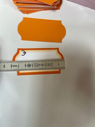 50 etiquetas para colgar productos