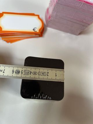 50 etiquetas para colgar productos