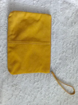 Bolso de piel estampado Mango