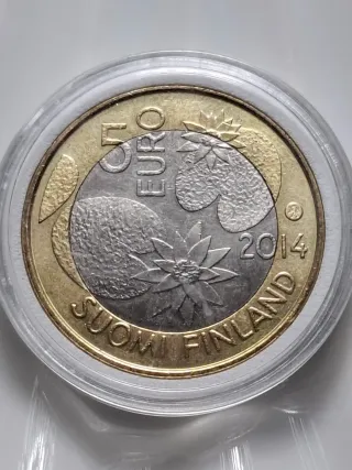 Moneda 5 Euro Finlandia 2014