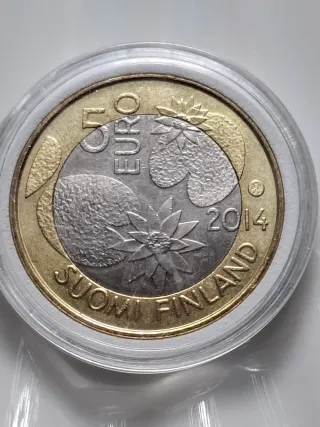Moneda 5 Euro Finlandia 2014