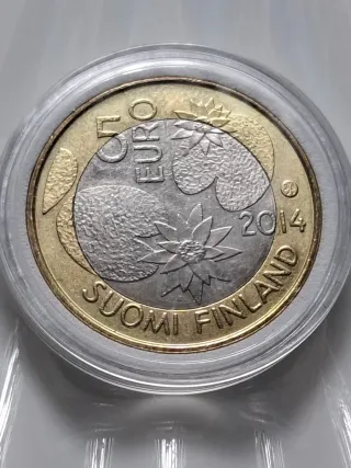 Moneda 5 Euro Finlandia 2014