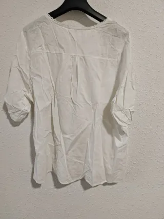 Blusa Boho Bordada Talla XL