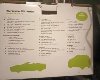 Reproductor DVD Portátil Belson 7