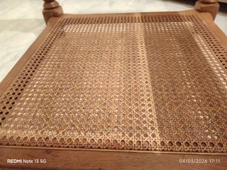 Mobiletto vintage legno e metallo