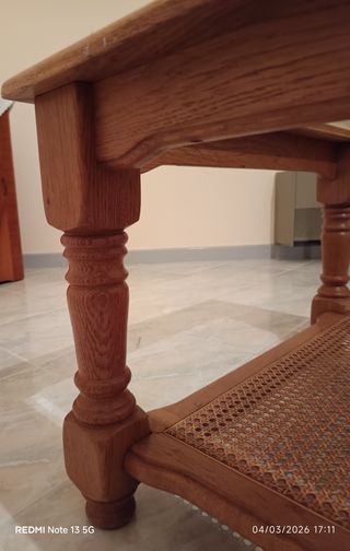 Mobiletto vintage legno e metallo