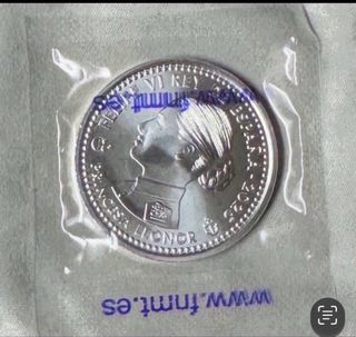 Moneda 40 euros Princesa Leonor 2025 Plata