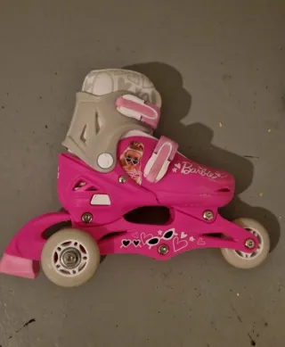 Patines Barbie Niña Talla 27-30 con Caja original