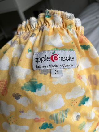 Pañal tela AppleCheeks Talla 3