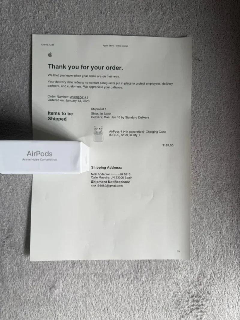 AirPods 4 (4th gen ANC) afbeelding 3