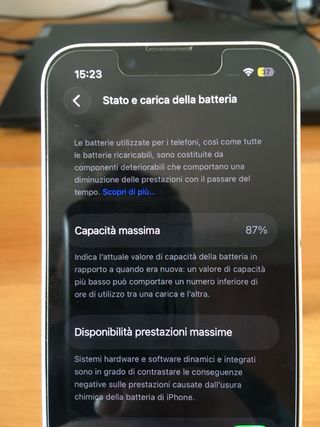 iPhone 13 Mini 256GB - Batteria 87%