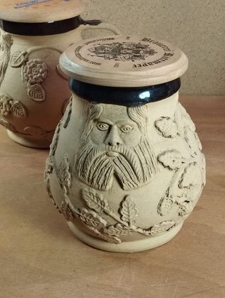 Conjunto de 2 Canecas de Cerveja Alemãs