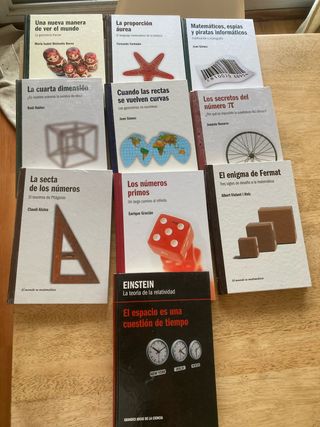10 libros de divulgacion cientifica /matemáticas