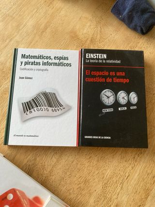 10 libros de divulgacion cientifica /matemáticas