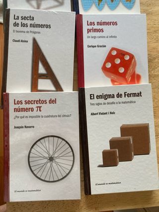 10 libros de divulgacion cientifica /matemáticas