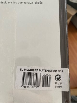 10 libros de divulgacion cientifica /matemáticas