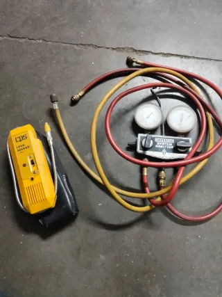 Manómetros y detector fugas CPS