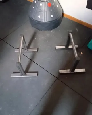 Rack ajustable y paralelas. Cambio por Saco boxeo