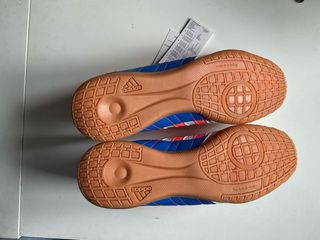 Zapatillas Adidas Fútbol Sala Azul Blanco