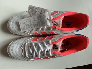 Zapatillas Adidas Fútbol Sala Azul Blanco