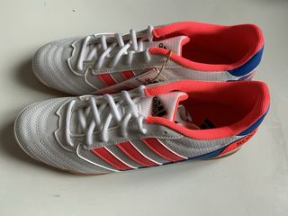 Zapatillas Adidas Fútbol Sala Azul Blanco