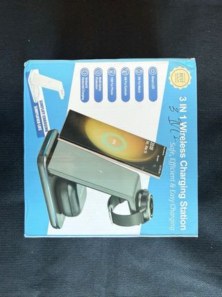 Cargador Inalámbrico 3 en 1 Samsung
