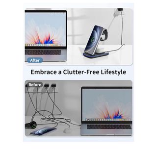 Cargador Inalámbrico 3 en 1 Samsung