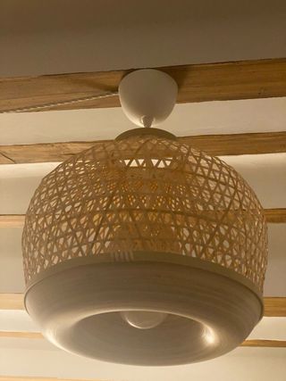 Lámpara de techo ratán Ikea