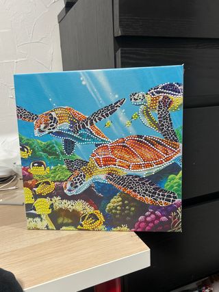 Cuadro Diamond Painting Tortugas Marinas