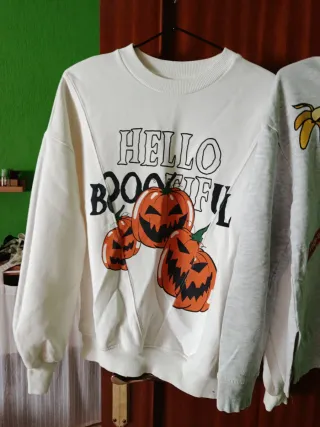 Lote 2 sudaderas: blanca y gris