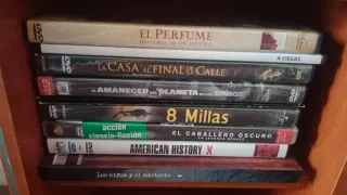 Varias películas, sueltas o pack. A 1€ la unidad