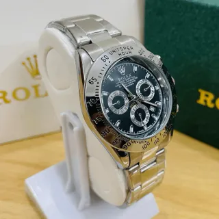 RLX Daytona Acero Negro Cronógrafo