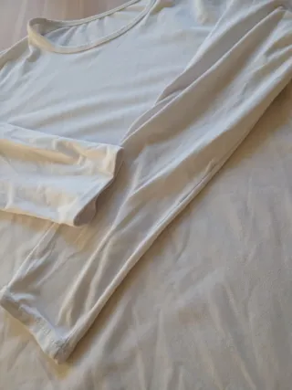 Camiseta manga larga blanca