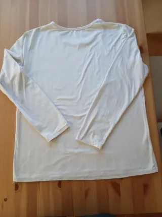 Camiseta manga larga blanca