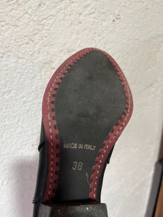 Botín piel italiana estrellas