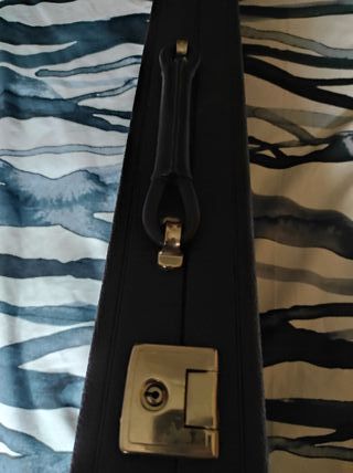 Funda Rígida Guitarra Eléctrica Negra